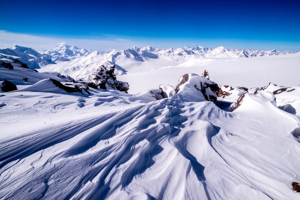 Узоры снега и ветра