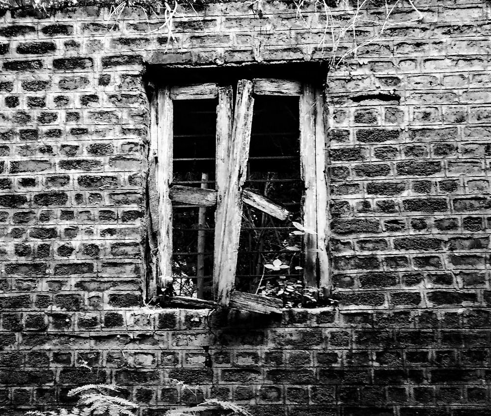 Broken window