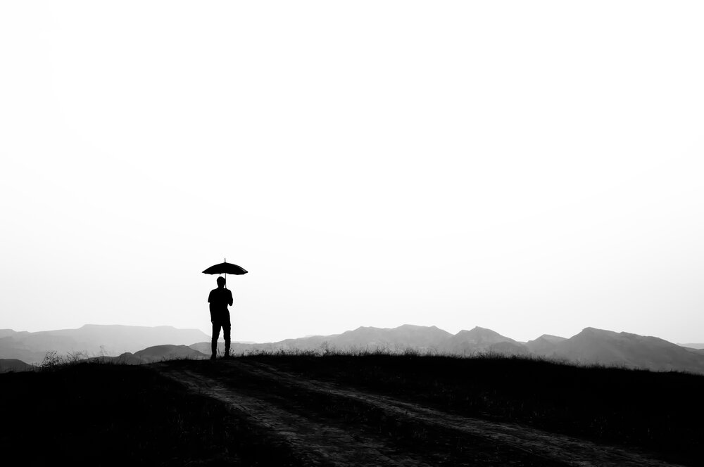 AN ALONE MAN
