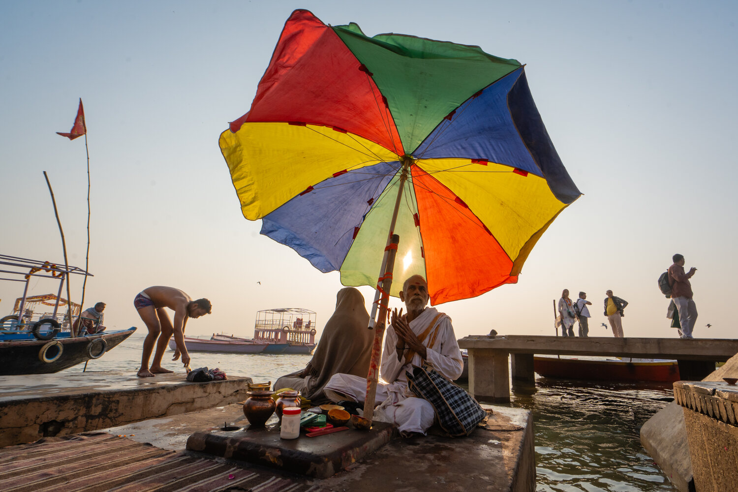 Morning Rituals at the Ghat