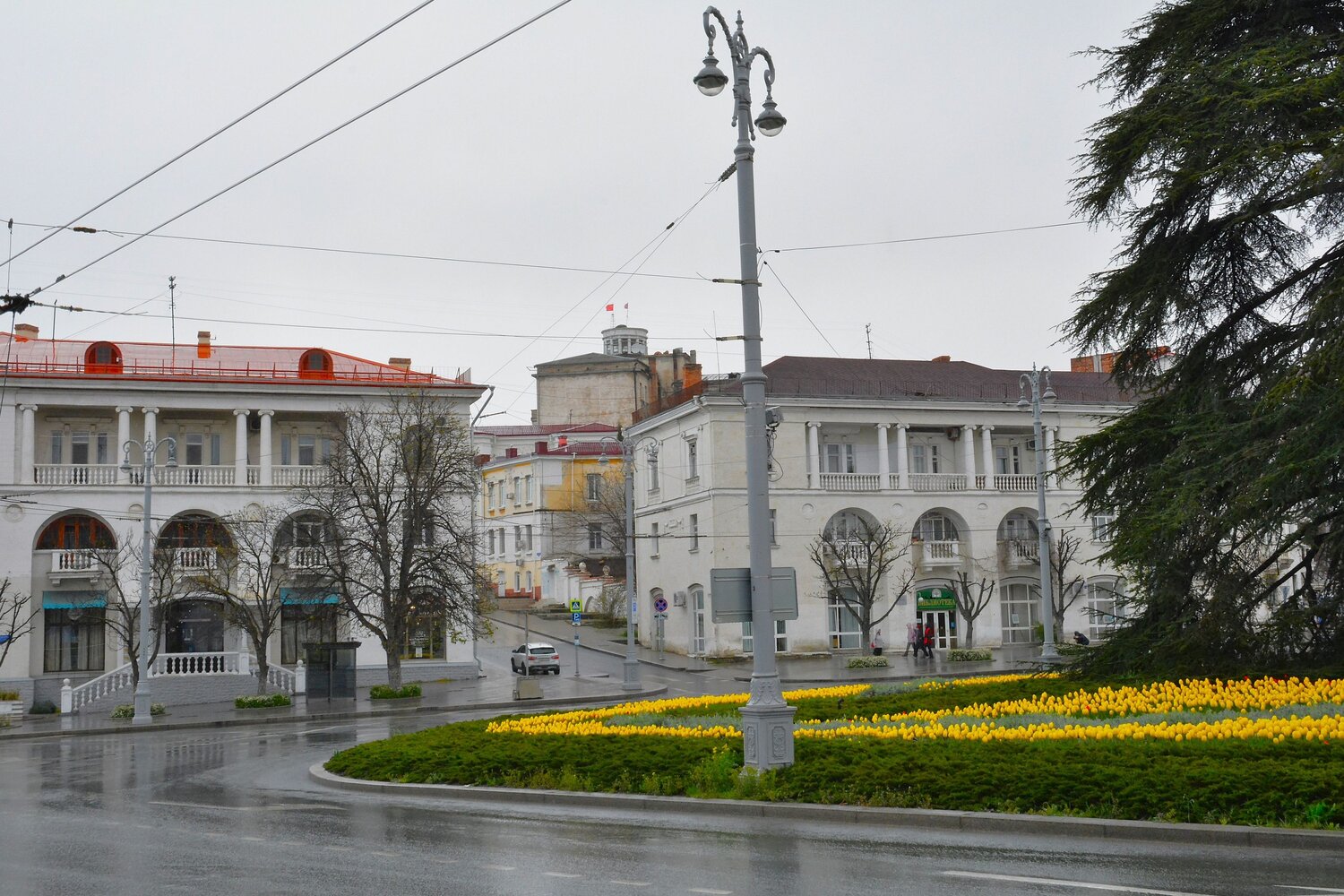 Весенний дождь. Севастополь