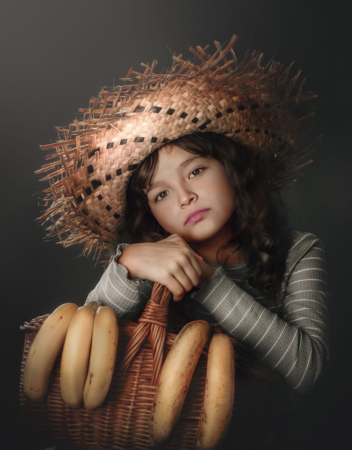 The Girl with the Straw Hat