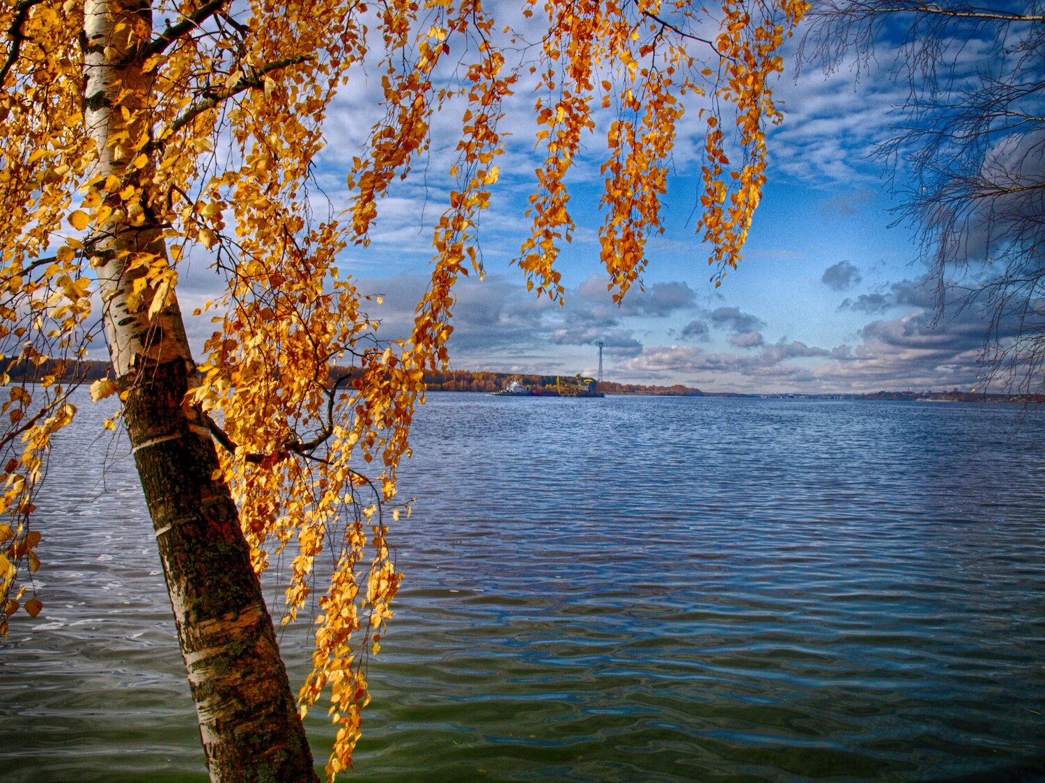 Осень на Волге