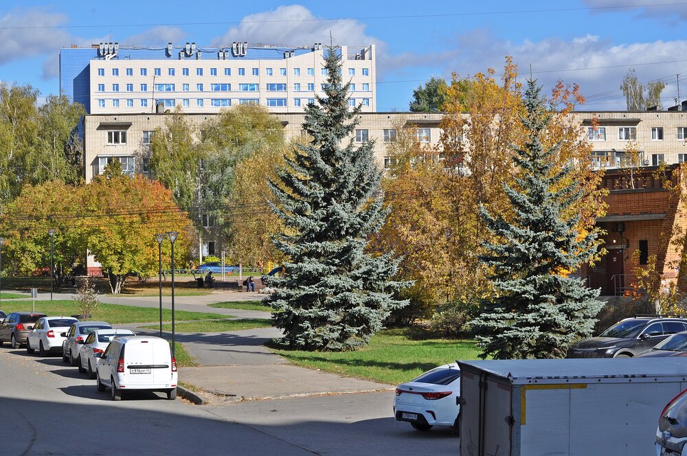 Осенний городской пейзаж.