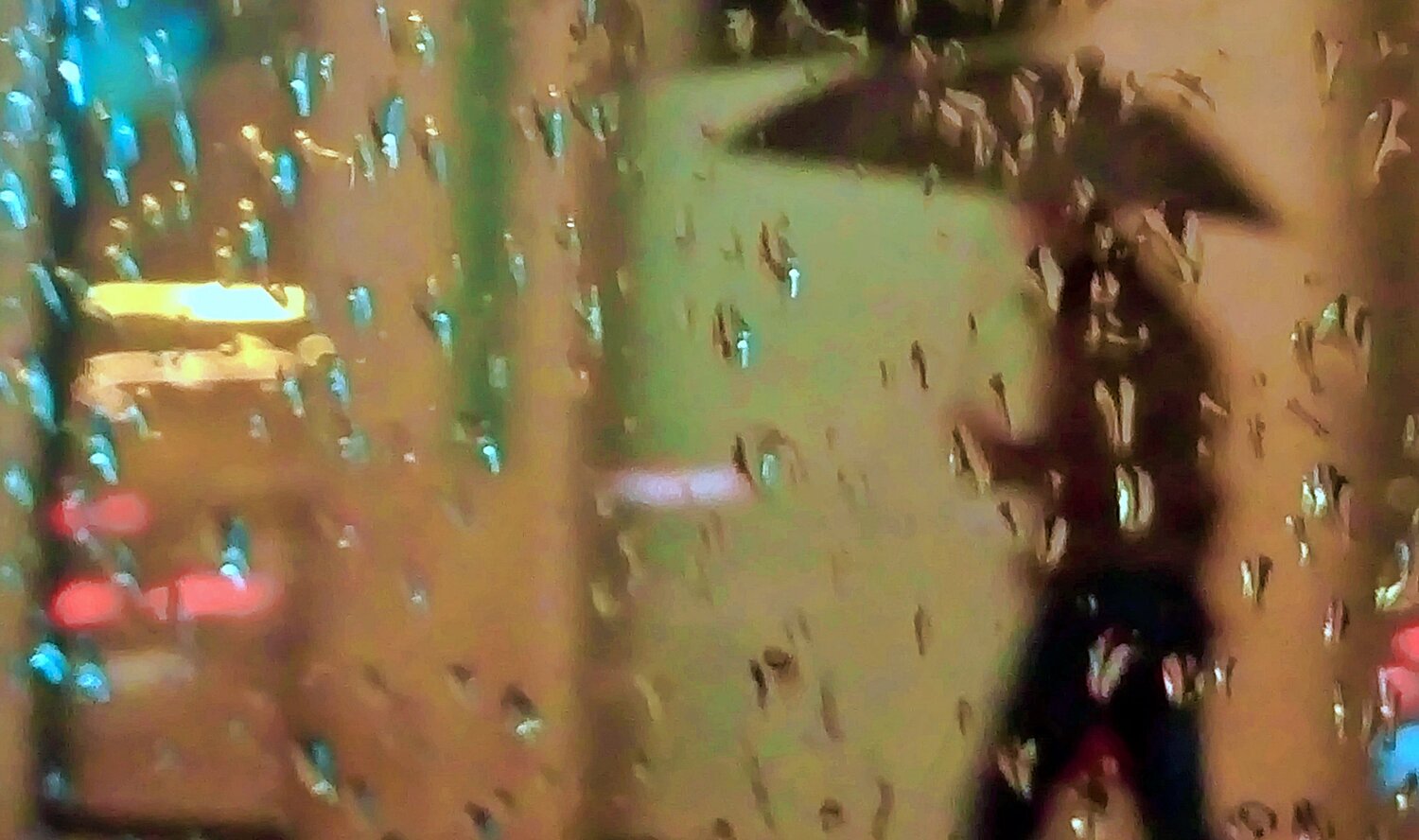 Walking in the rain