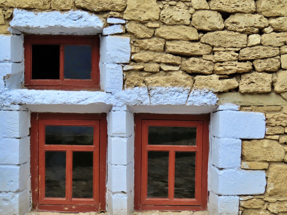 Three windows