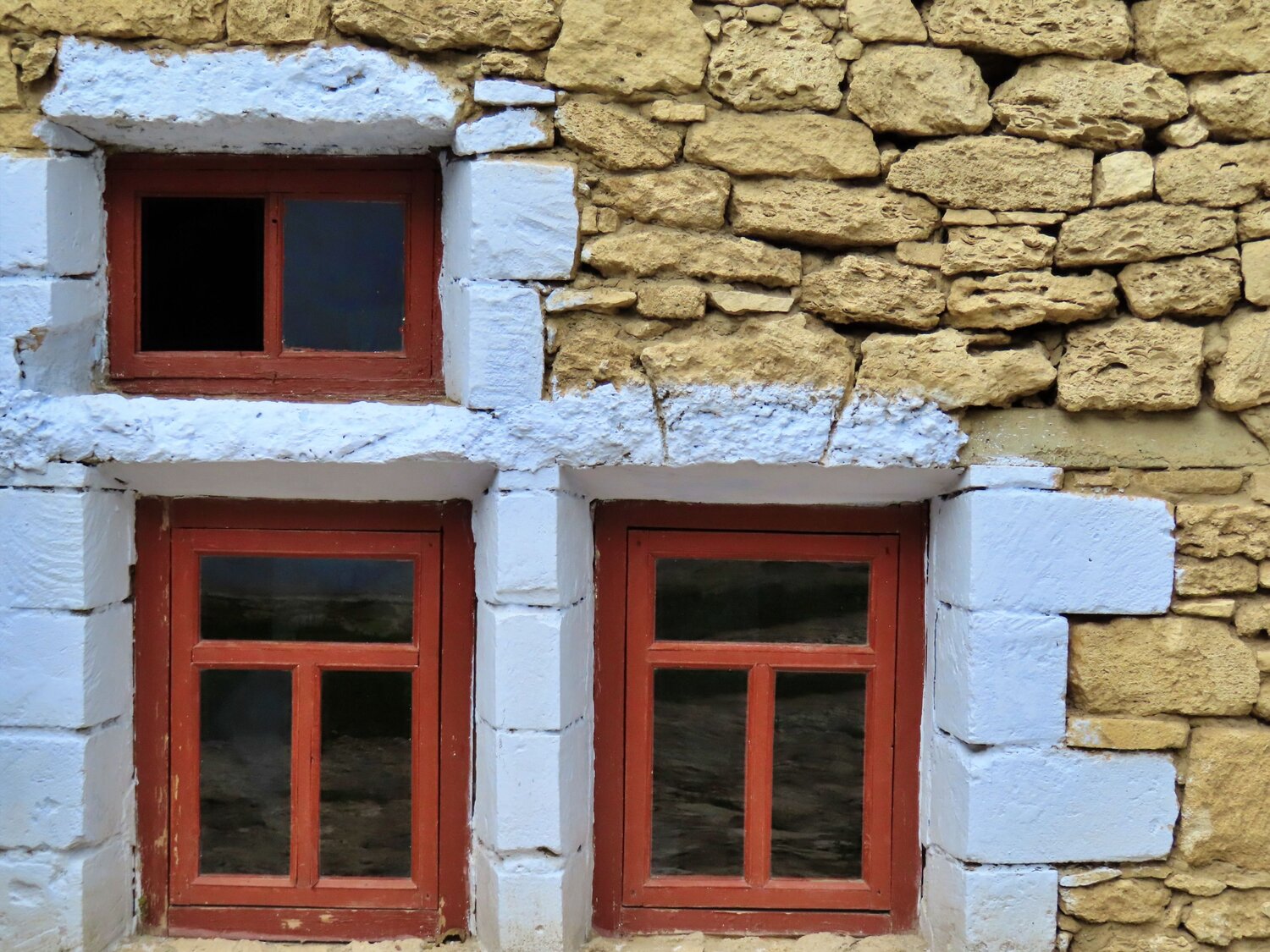 Three windows