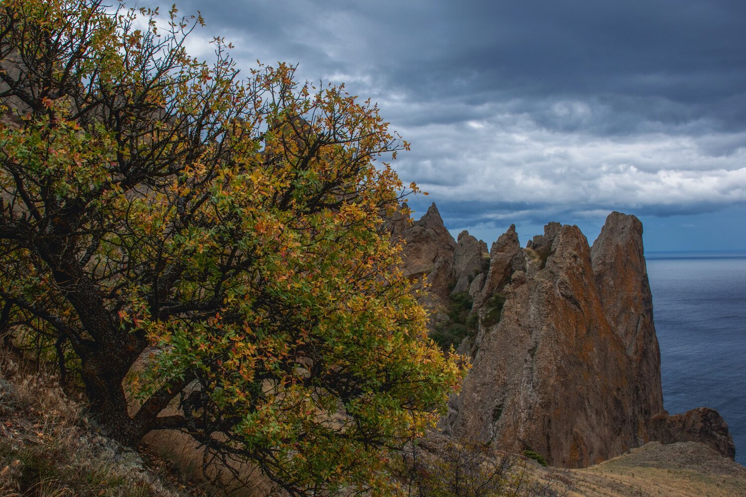 Осень на Карадаге