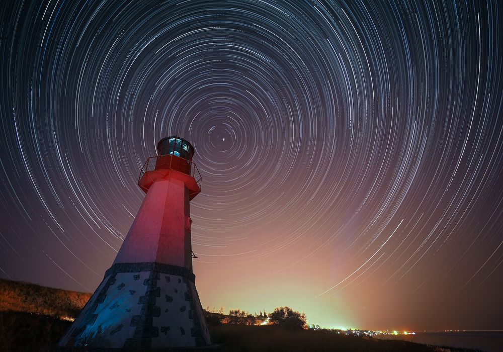 An abandoned lighthouse