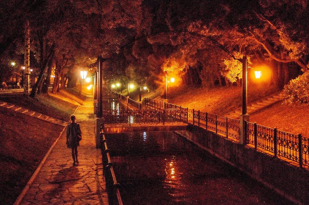 Парк влюбленных.