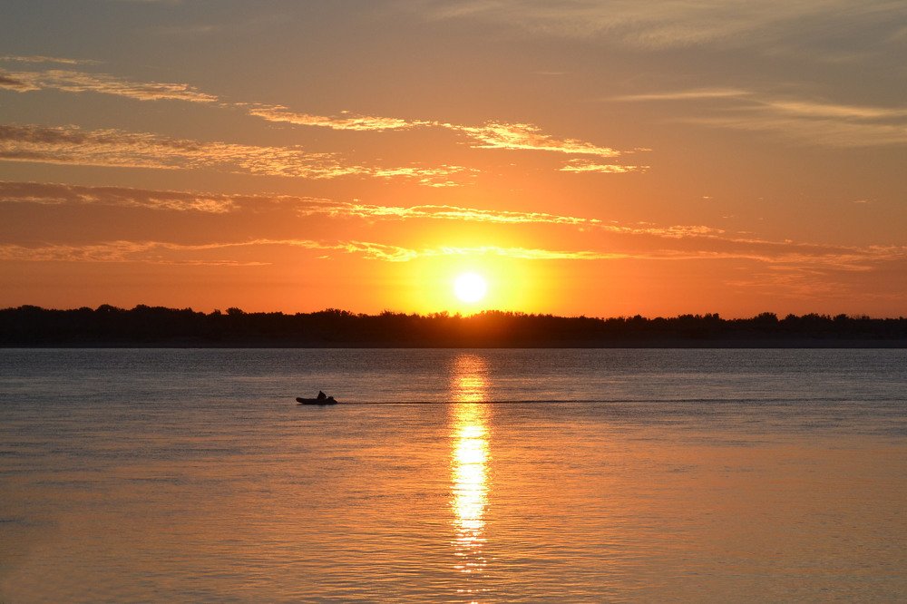 На утреннюю зорьку.