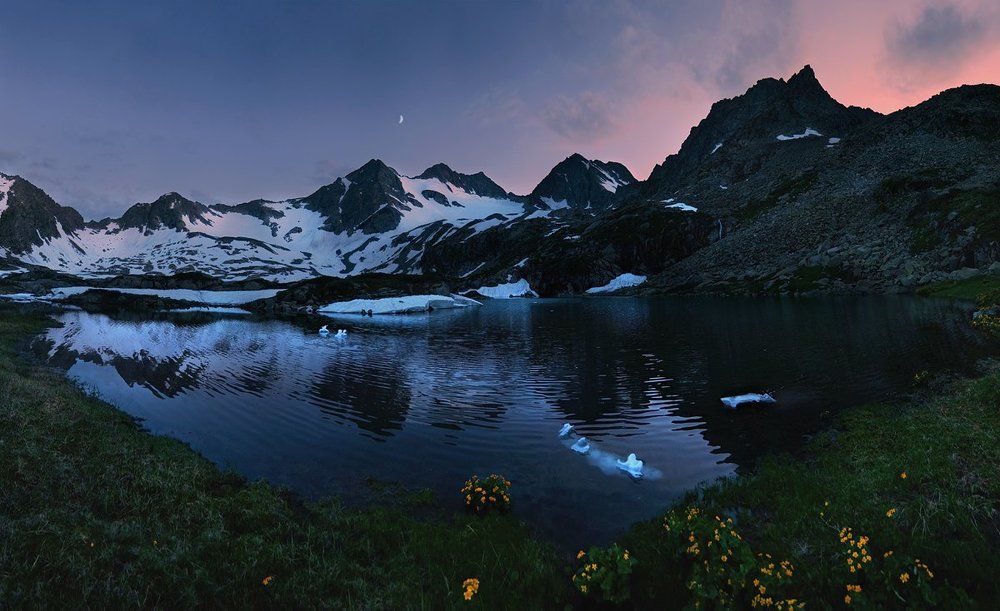 Вечер в висячей долине
