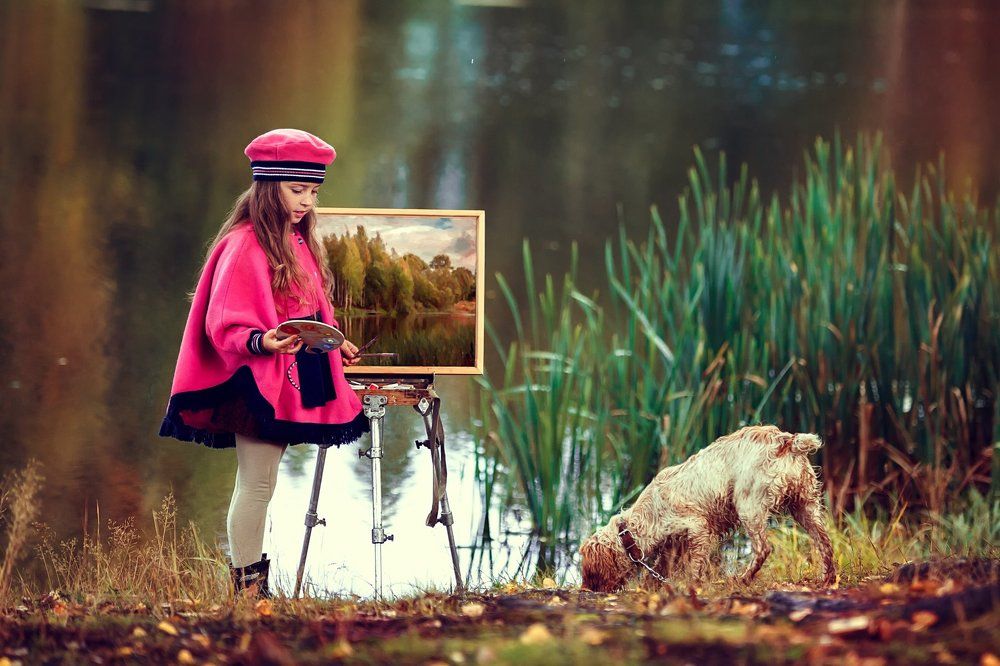 В поиске вдохновения.