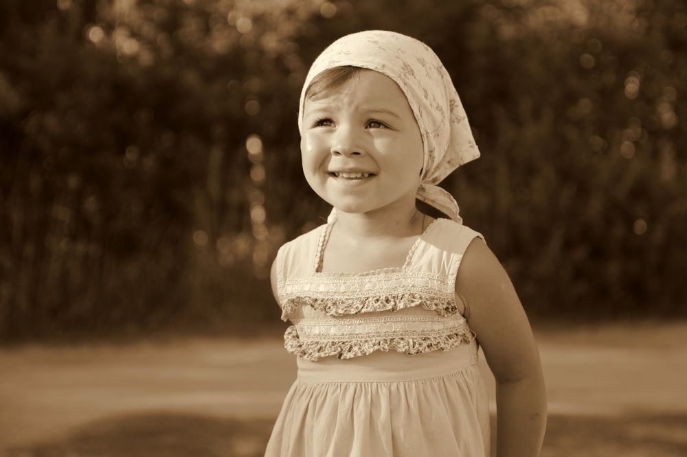 Маленькая дачница