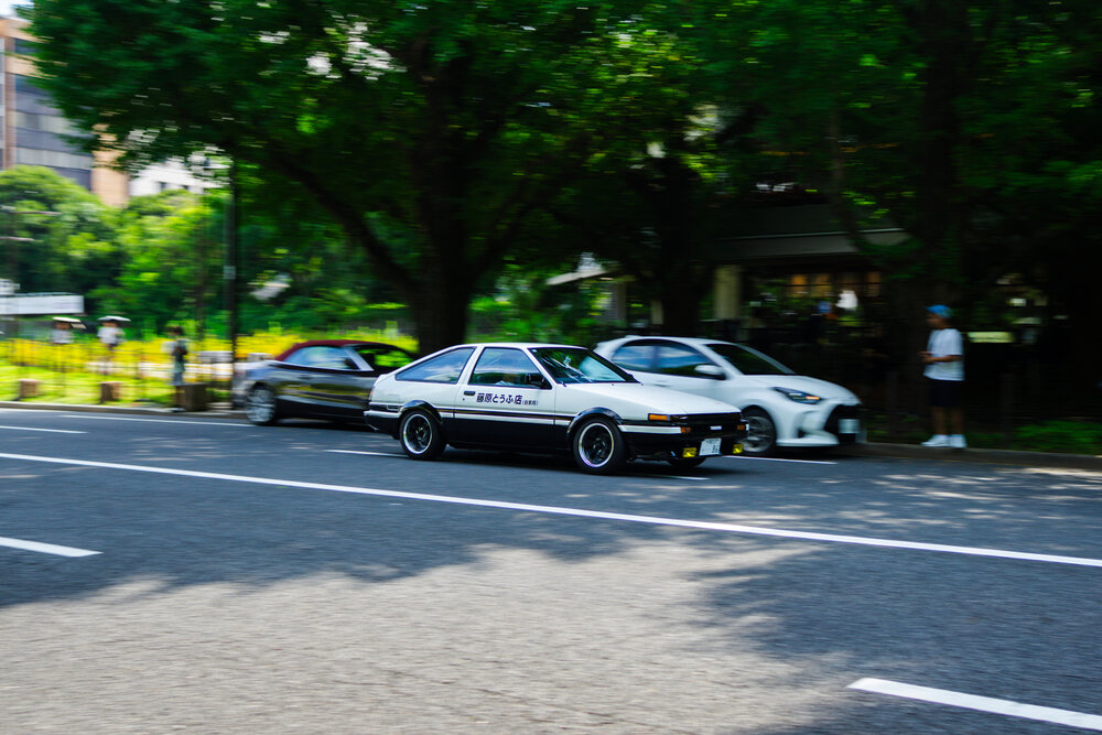 Straight out of Initial D