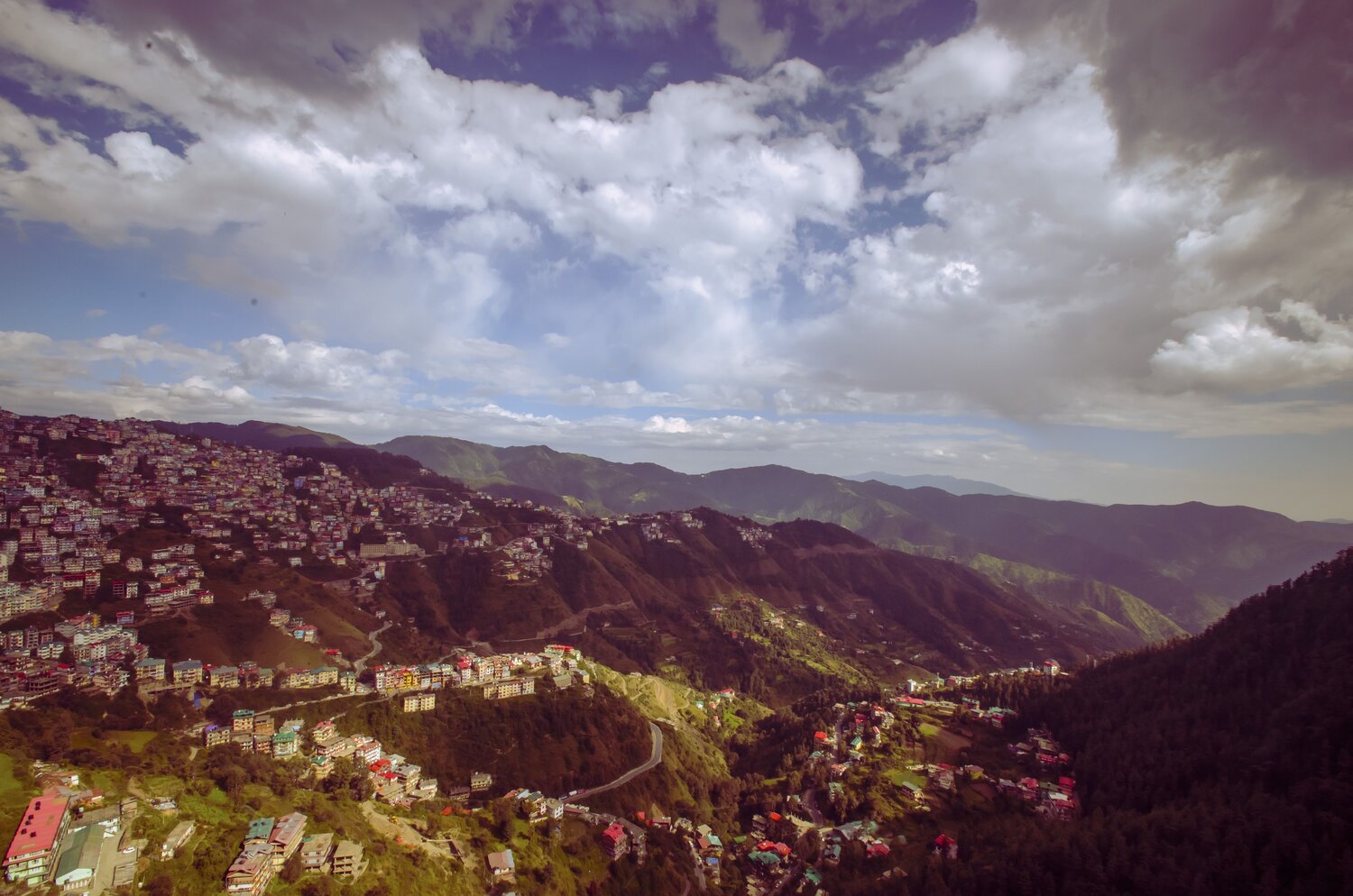 Simla in October
