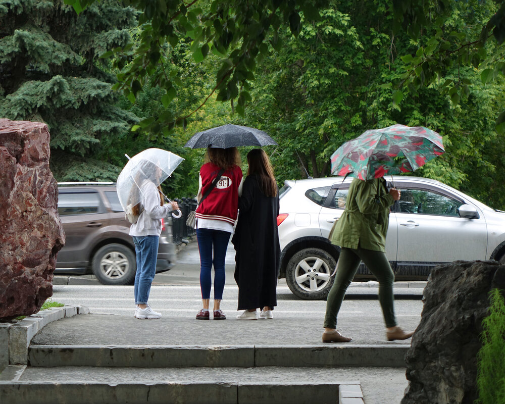 ГОРОД  ДОЖДЕЙ…