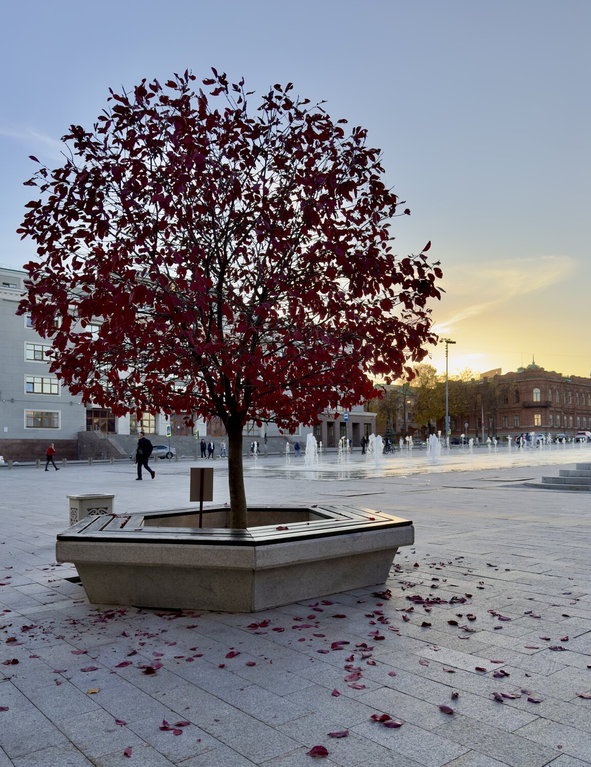 Осень на площади фонтанов/Autumn on the Fountain Square Осень на площади фонтанов/Autumn on the Fountain Square