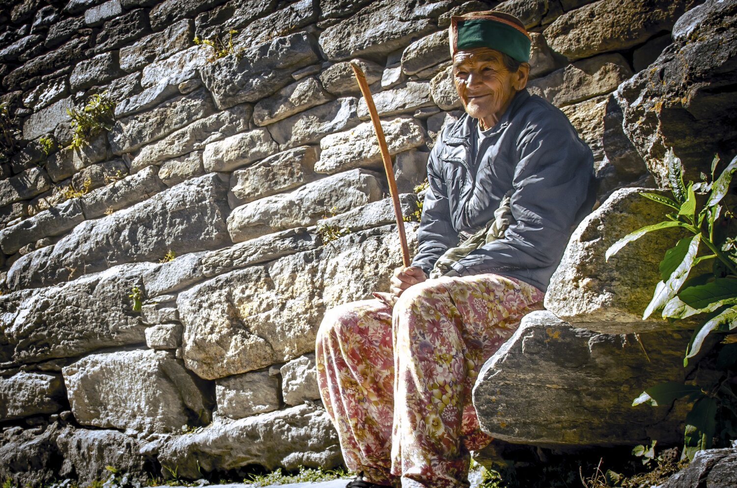 Tribal Woman at Kinnaur, Himachal, India