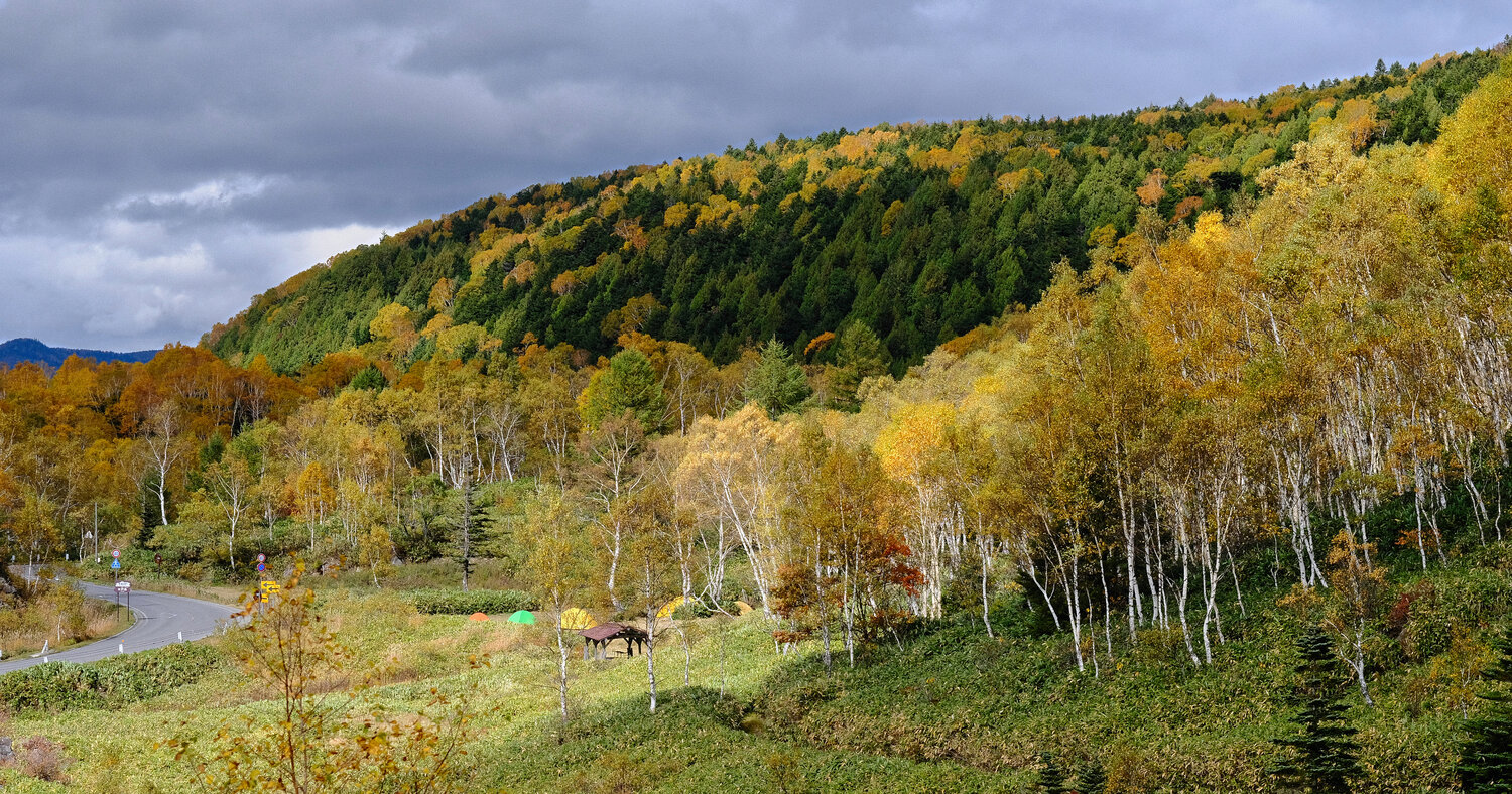 In the Embrace of Autumn Mountains