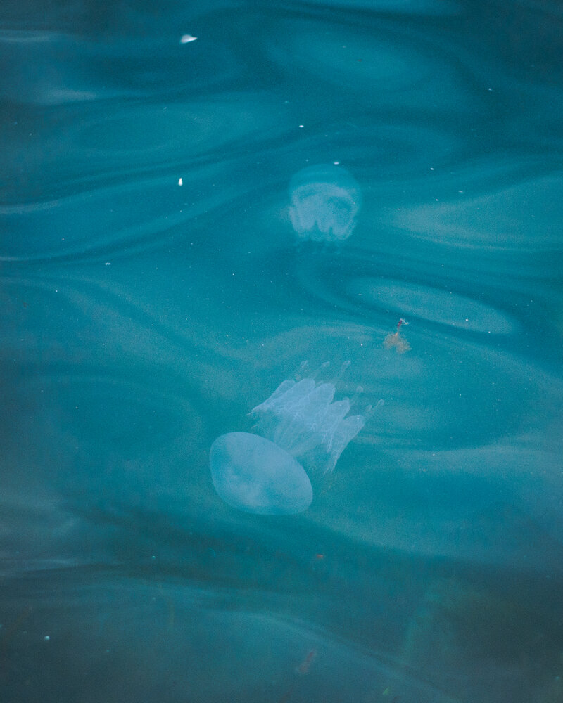 Drifting in Blue