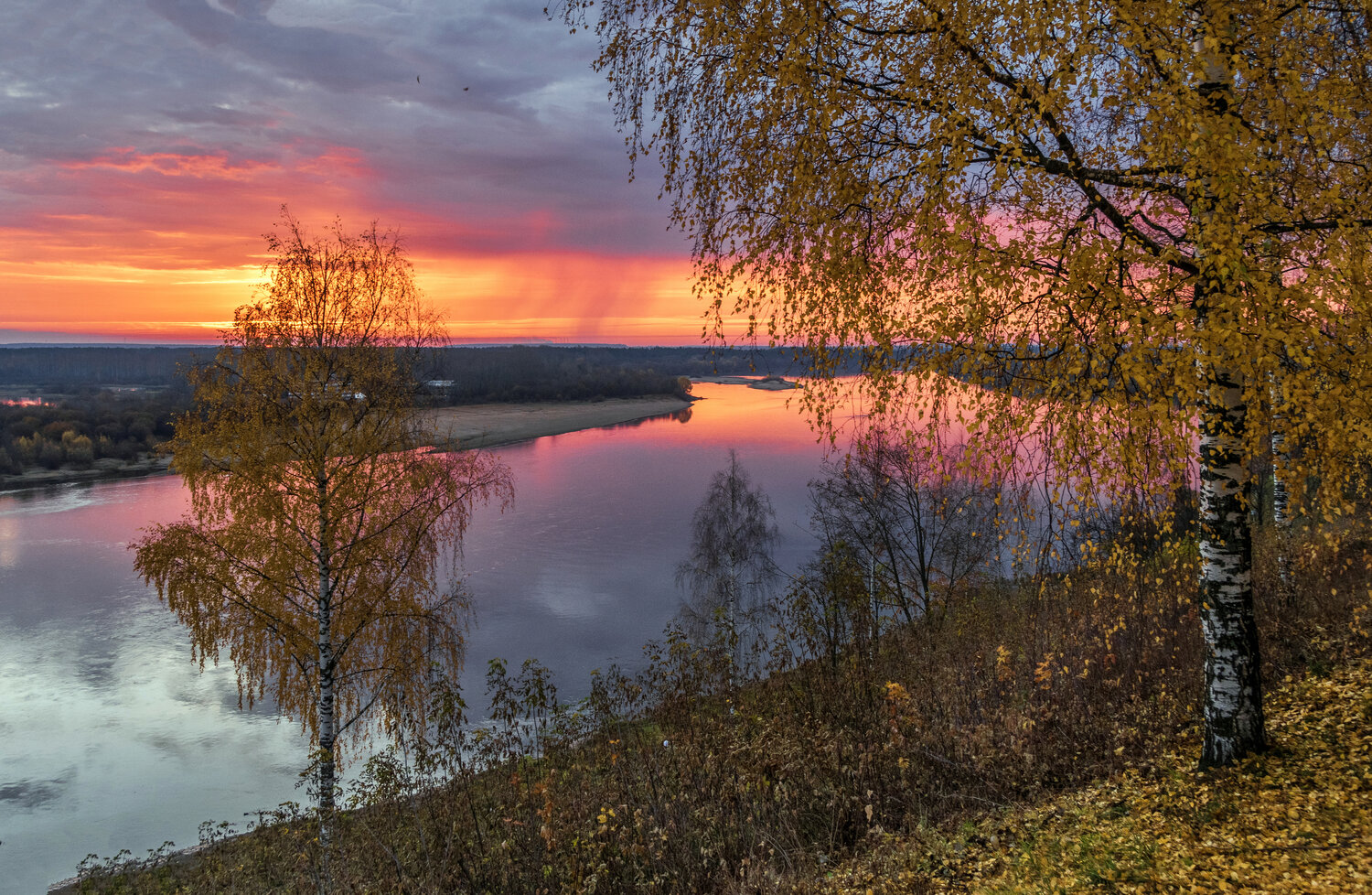 Рассветные краски октября