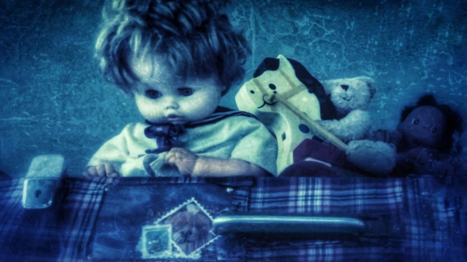 Dolls in blue