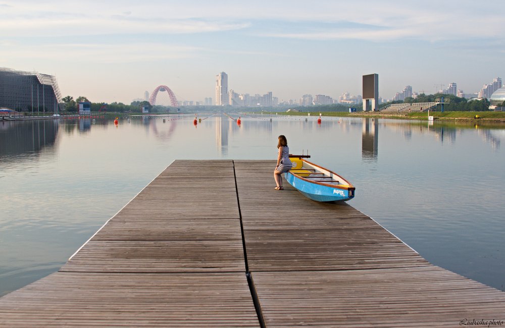 Вечер в Крылатском.