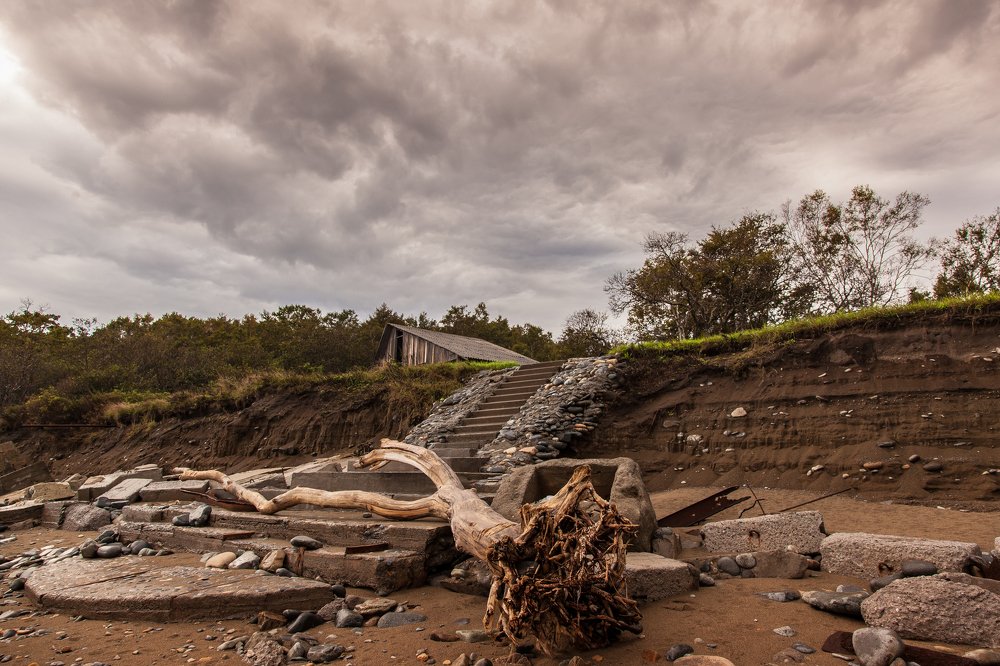 Пляж Лангоу. Россия. Приморский край.