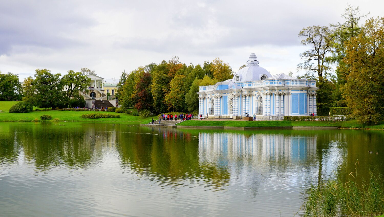 Пейзаж с отражением
