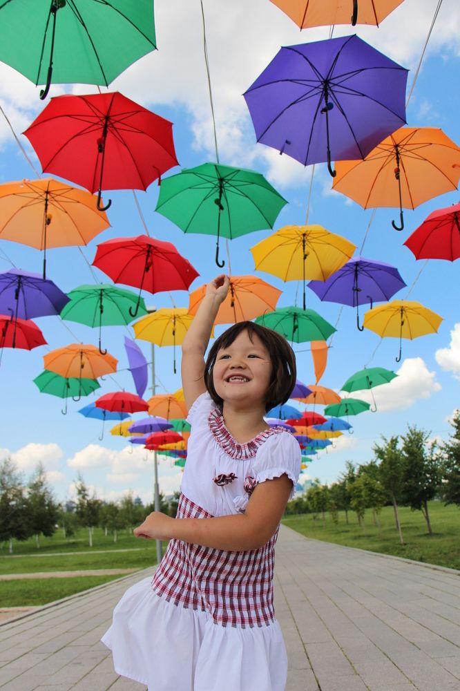 Счастливые зонтики