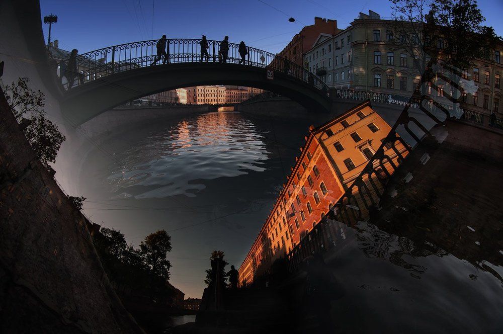 Закатный Петербург