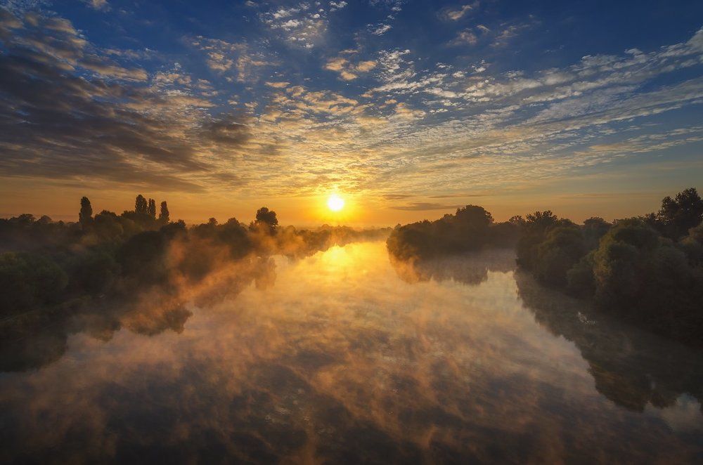 На рассвете