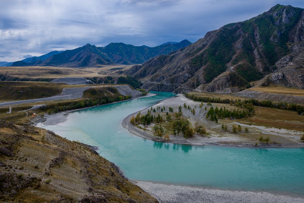 Катунь, Горный Алтай.
