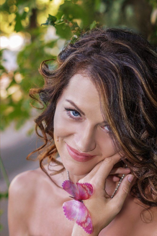 Летний сказочный портрет