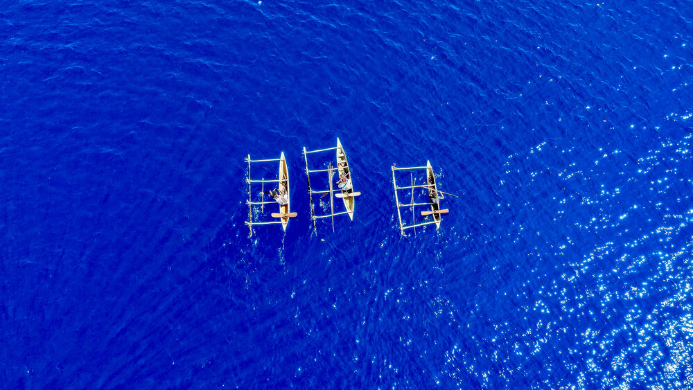 Shark Fishermen, New Ireland Province, Papua New Guinea