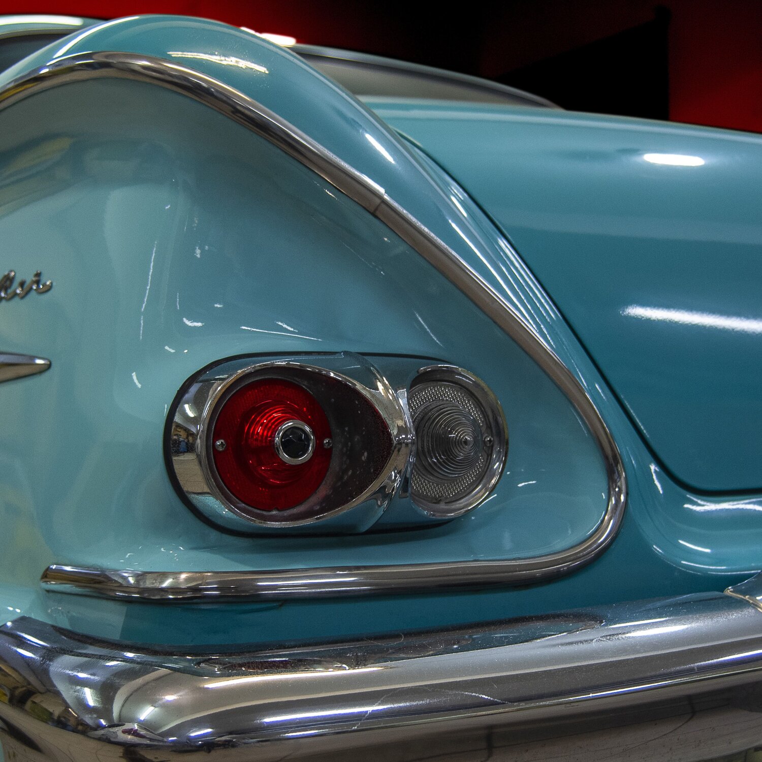 Chevrolet Bel Air 1958. Изящные изгибы.