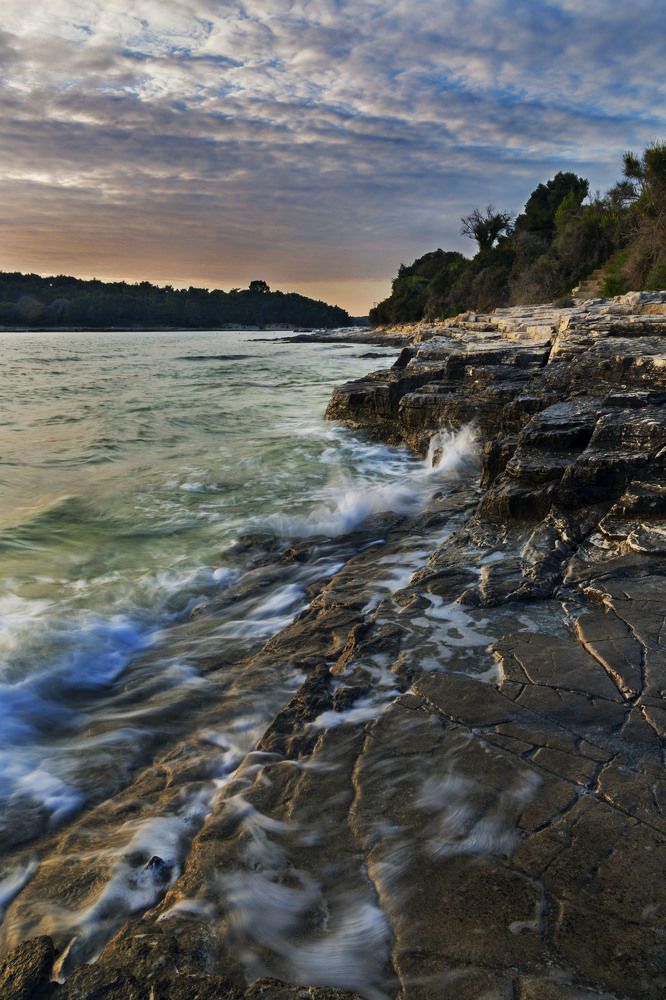 Берег адриатического моря.