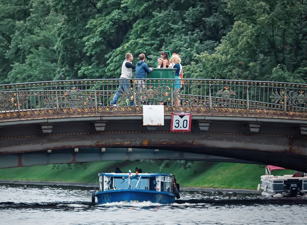 Городской флирт.