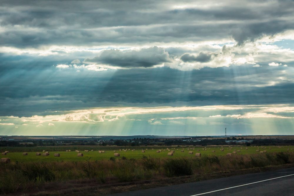 стога в Ставрополье