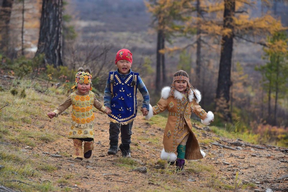 Таёжный подиум.