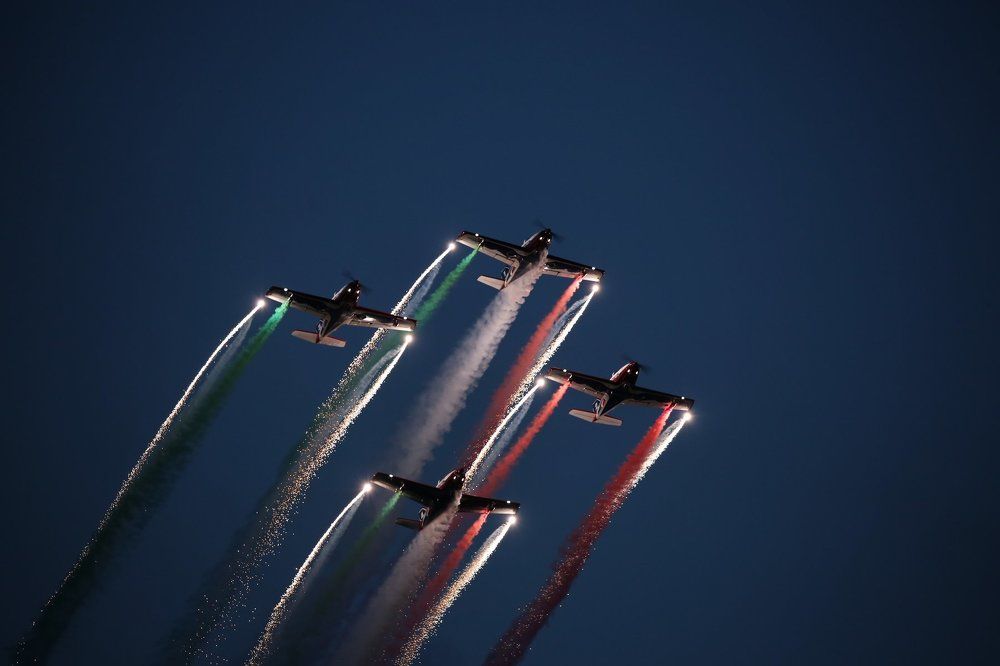 ...and fire in the sky