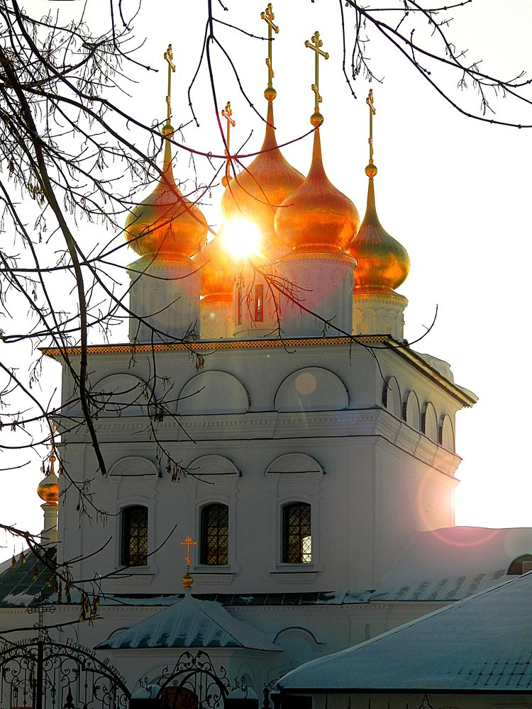 Знаменско-Никольская церковь г Бор Нижегородской области