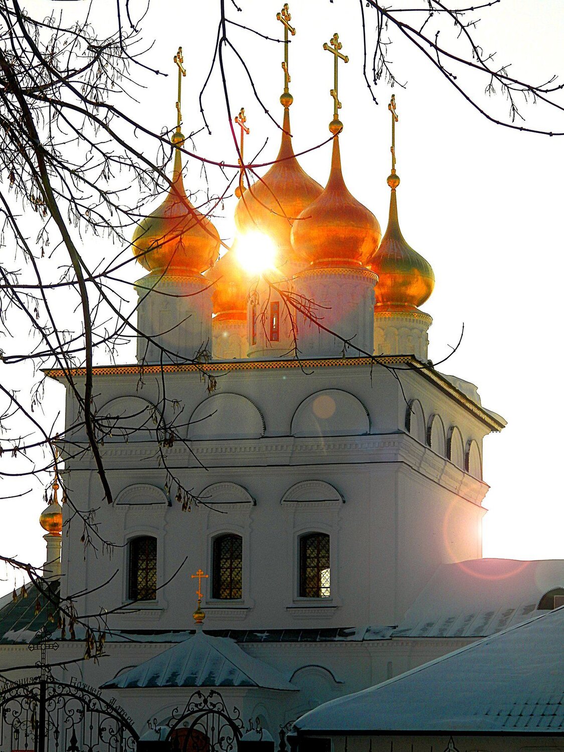 Знаменско-Никольская церковь г Бор Нижегородской области