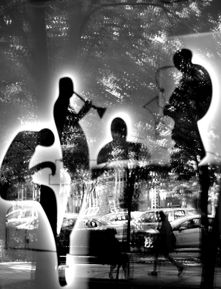 Утро в городе