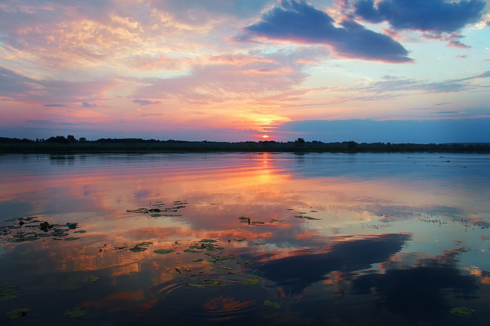 Закат в Ермаково