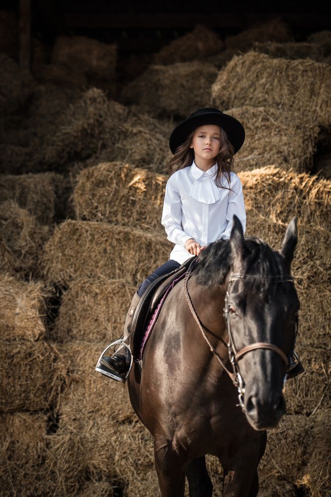 Юная наездница