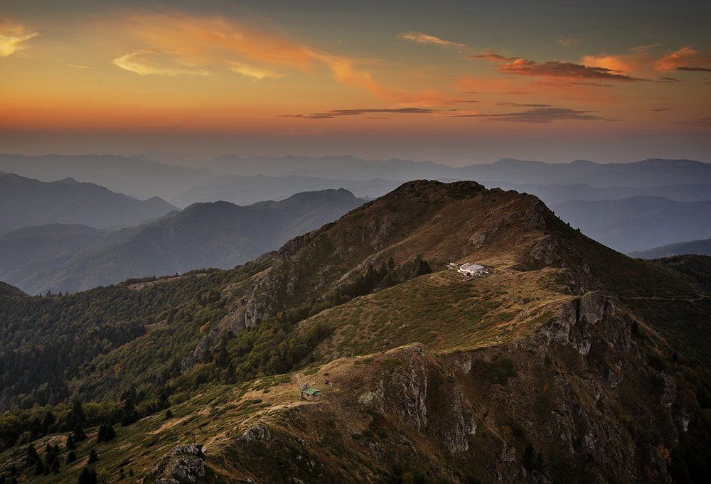 Закаты хижина Ехо