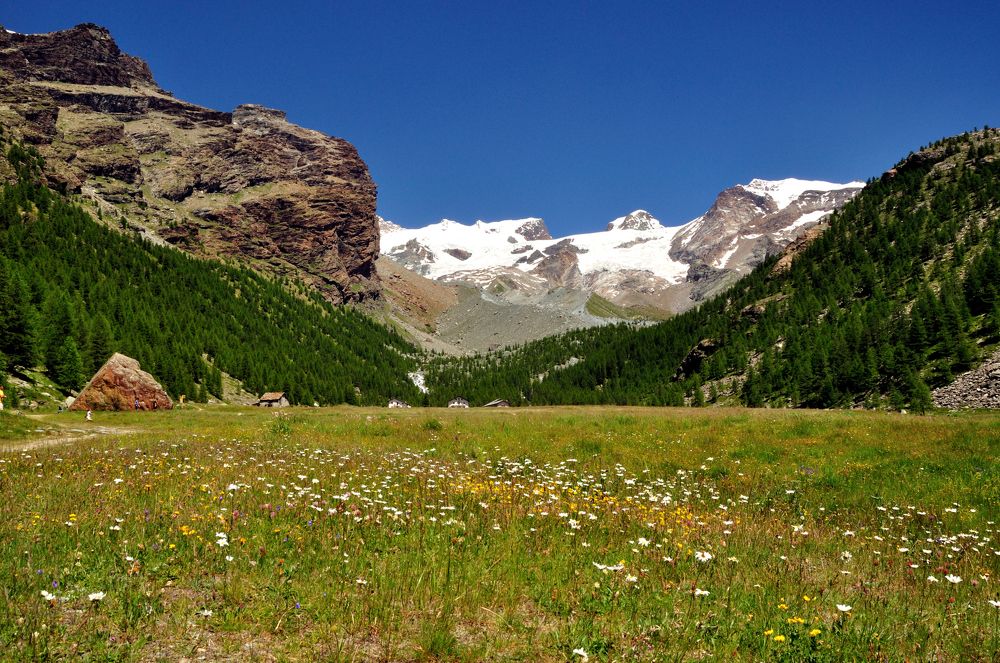 По пути на Lago Blu