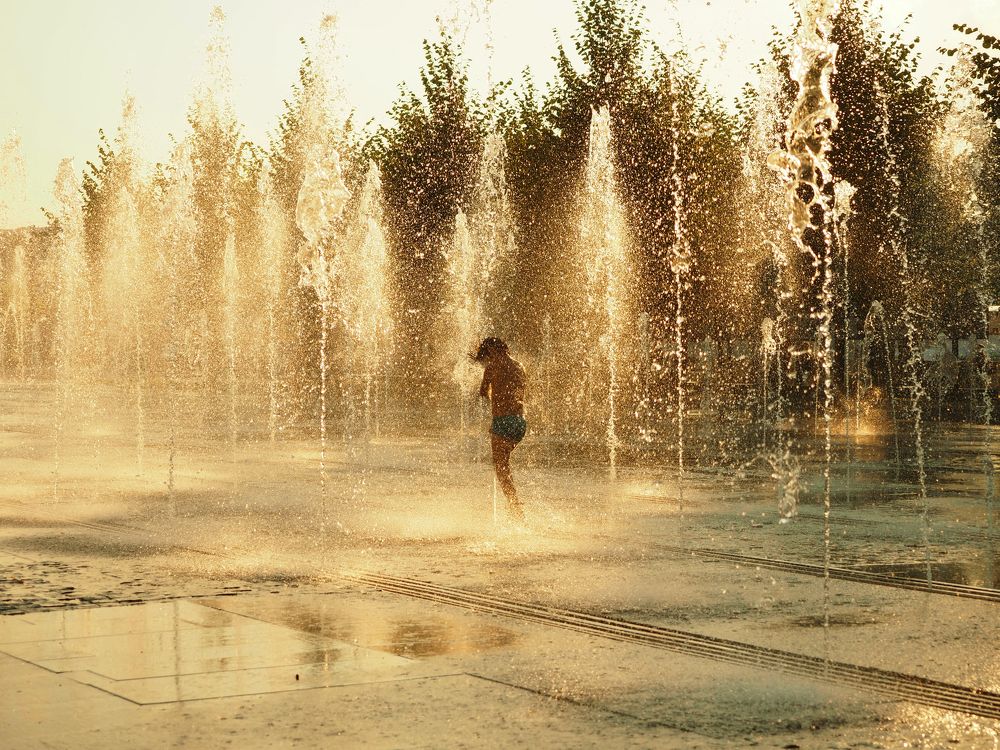 Вечер жаркого дня